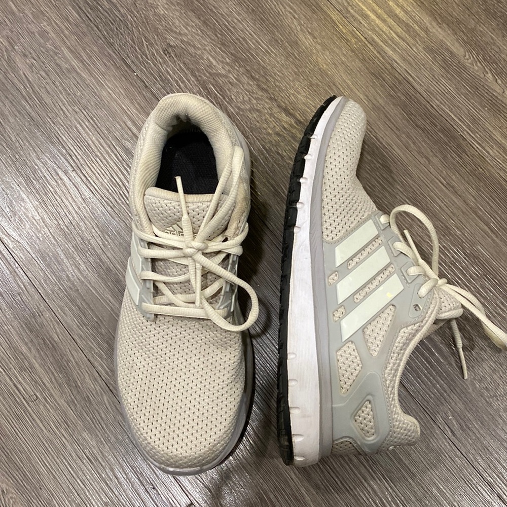Cream Adidas Running Shoes